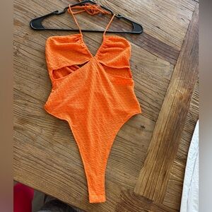 H&M Orange Bodysuit